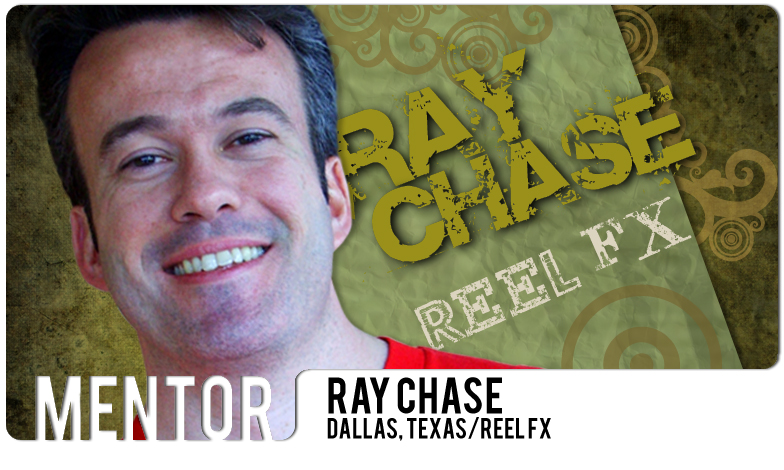 Animator Ray Chase of ReelFX mentoring at Animation Mentor