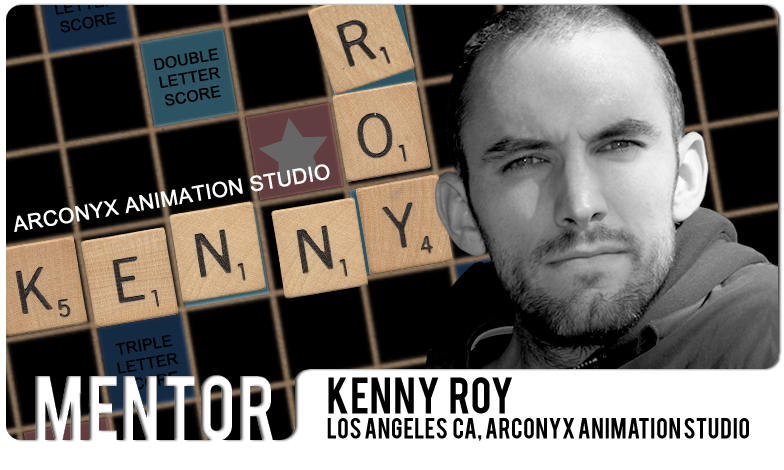 Animator Wayne Gilbert of Vanarts mentoring at Animation Mentor